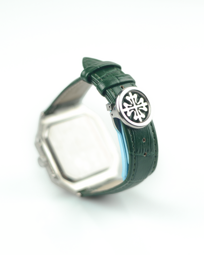 Patek Philippe Cubetus - Classic Green Dial with Leather Belts