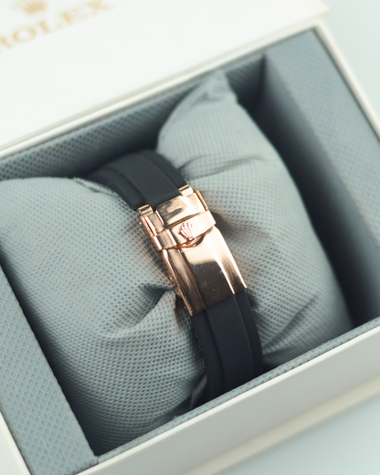 Rolex Yacht Master - Gold Dial with Black Belts